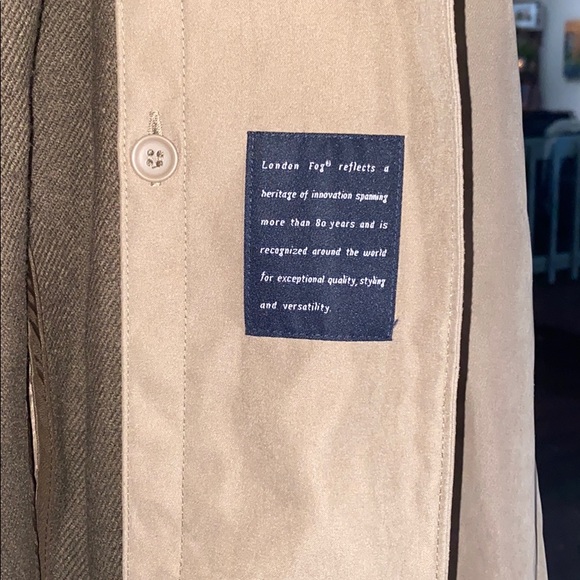London Fog Vintage Trench Coat - Picture 5 of 6